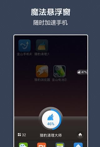 下載獵豹清理大師最新，一站式優(yōu)化手機體驗的神器